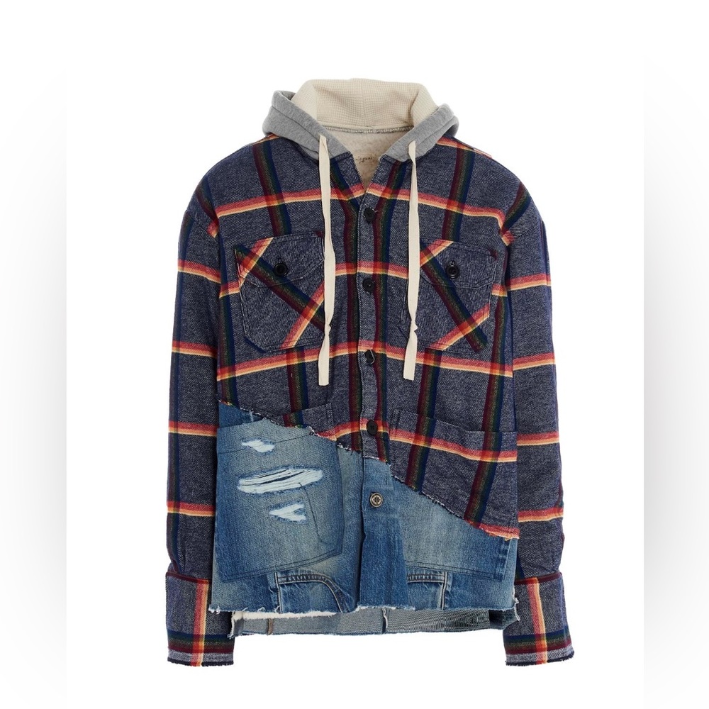 Greg Lauren 50/50 Hoodie